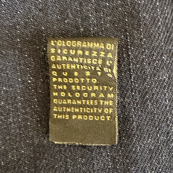 JustCavalli dark blue denim pants with round flat gold studs on the side Size 27 - Picture 15 of 15